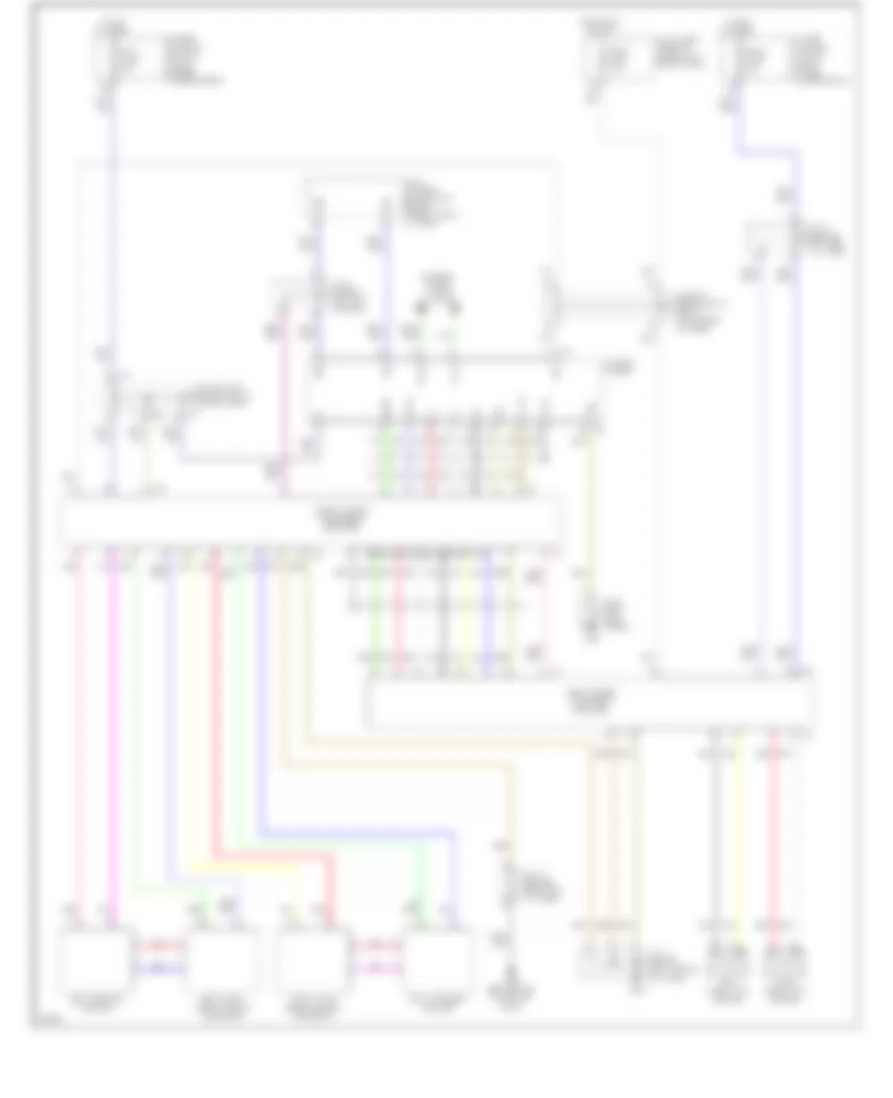 Электросхемы автомобиля 2001 Toyota Sequoia Limited Wiring diagrams